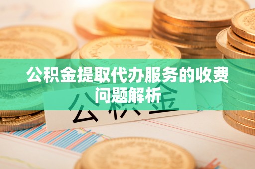 江陵公积金提取代办服务的收费问题解析