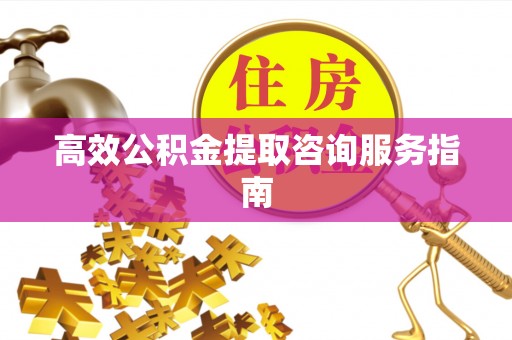 江陵高效公积金提取咨询服务指南