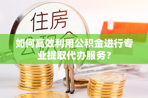 江陵如何高效利用公积金进行专业提取代办服务？